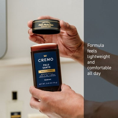 Cremo Solid Deodorant Palo Santo 2.65oz - New