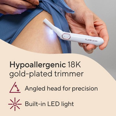 Finishing Touch Flawless Bikini Shaver and Trimmer Hair Removal Device - Imperfect Box