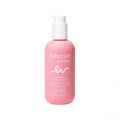 Function of Beauty Super Shape Curl Cream for Curly Hair 7 fl oz - New