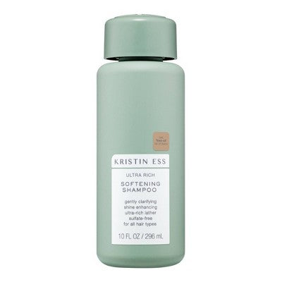 Kristin Ess Softening + Moisturizing Shampoo Sulfate Free Vegan and Color Safe 10 fl oz - New