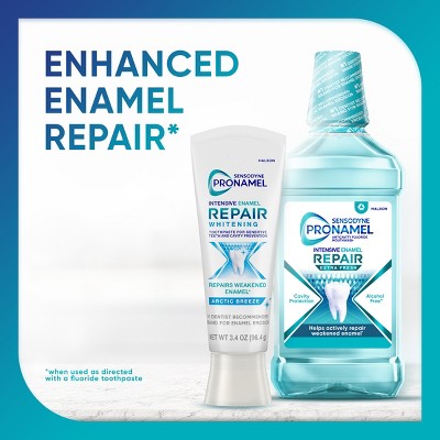 Sensodyne Pronamel Intensive Enamel Repair Whitening Artic Breeze 3.4oz/3pk - Imperfect Box