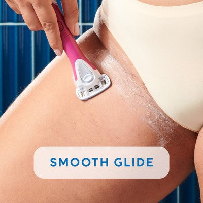 Schick Hydro Silk TrimStyle Women's Razor with Bikini Trimmer 1 Razor Handle & 1 Refill - Imperfect Box