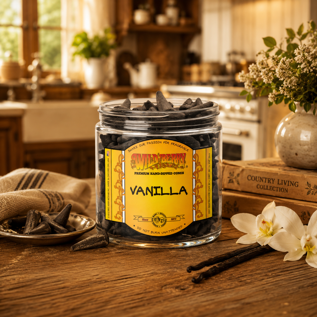 Vanilla Wild Berry Traditional Cones