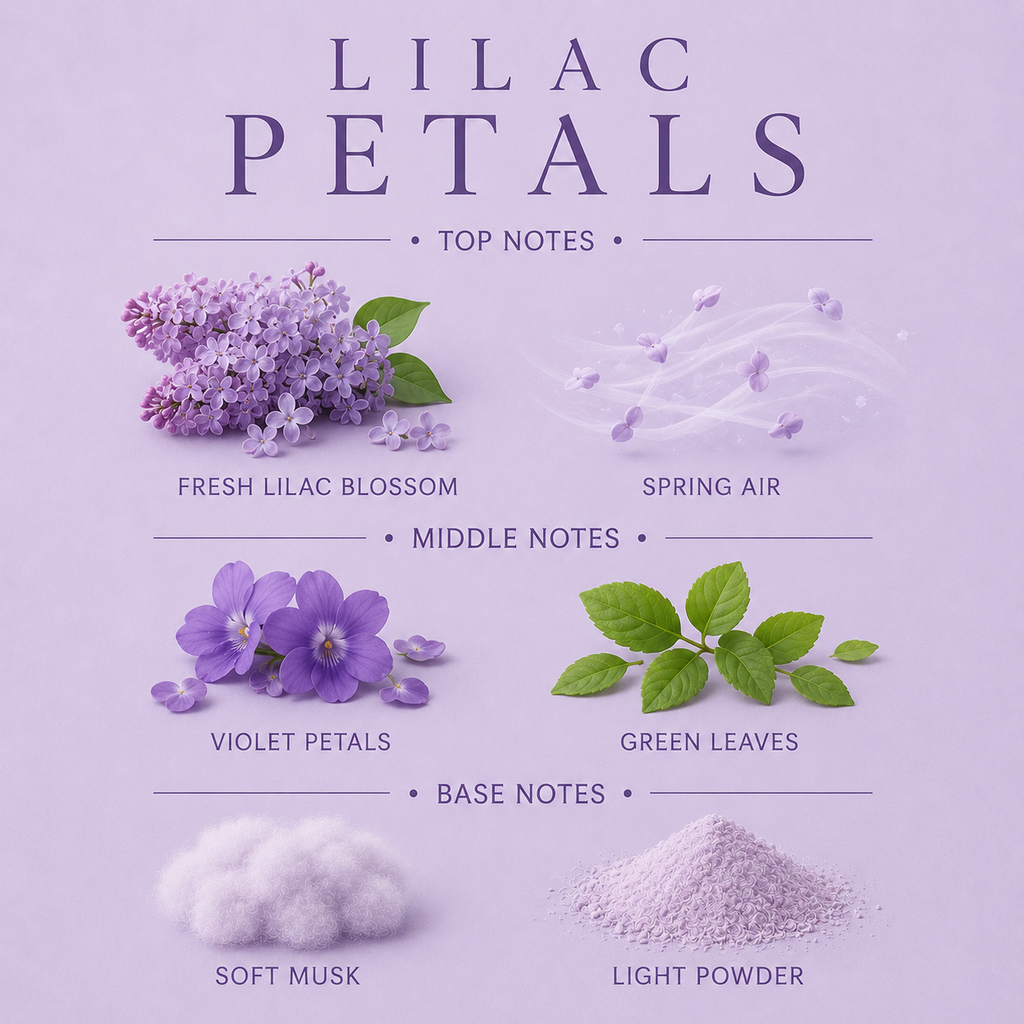 Lilac Petals Original Candle