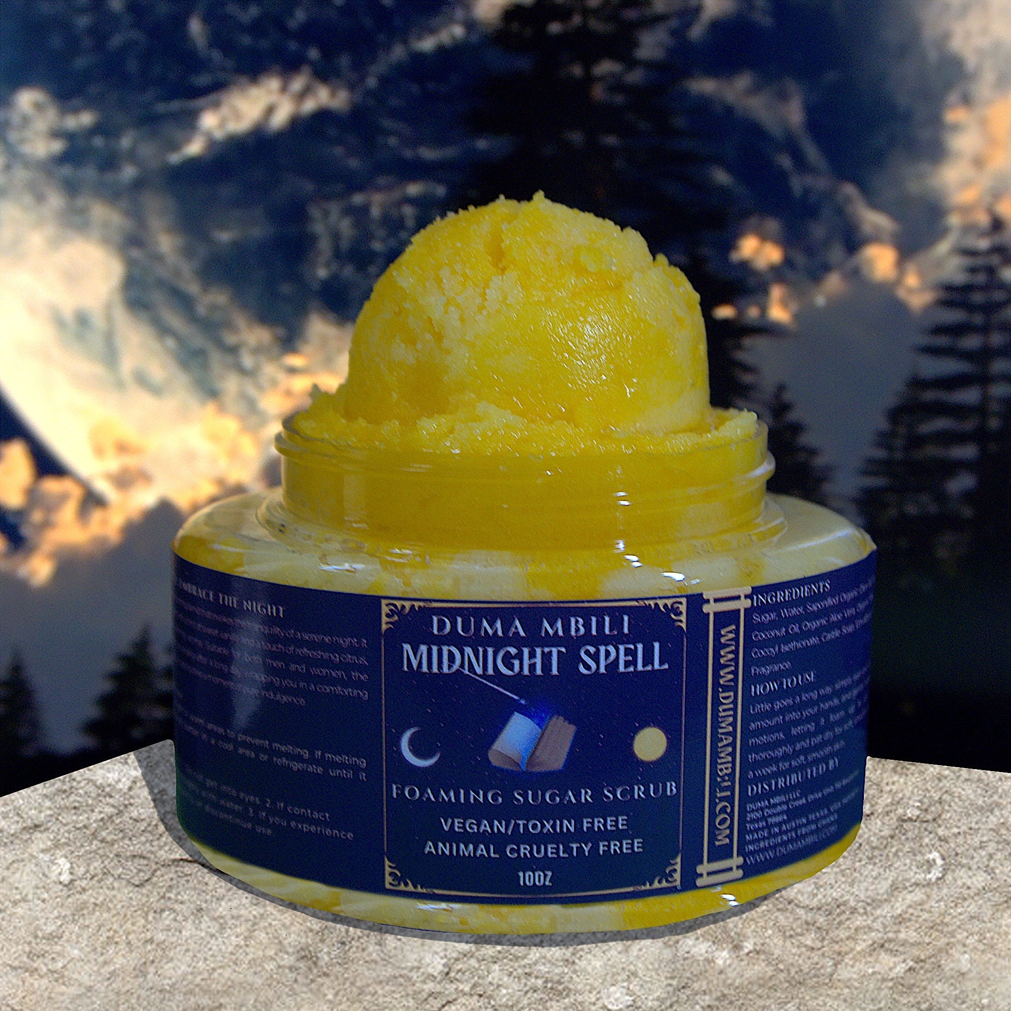 Midnight Spell Foaming Body Scrub