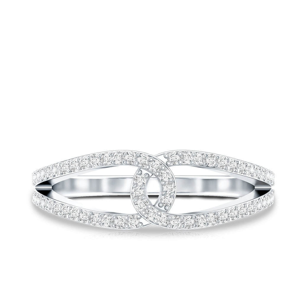 Certified Real Diamond Anniversary Ring for Women