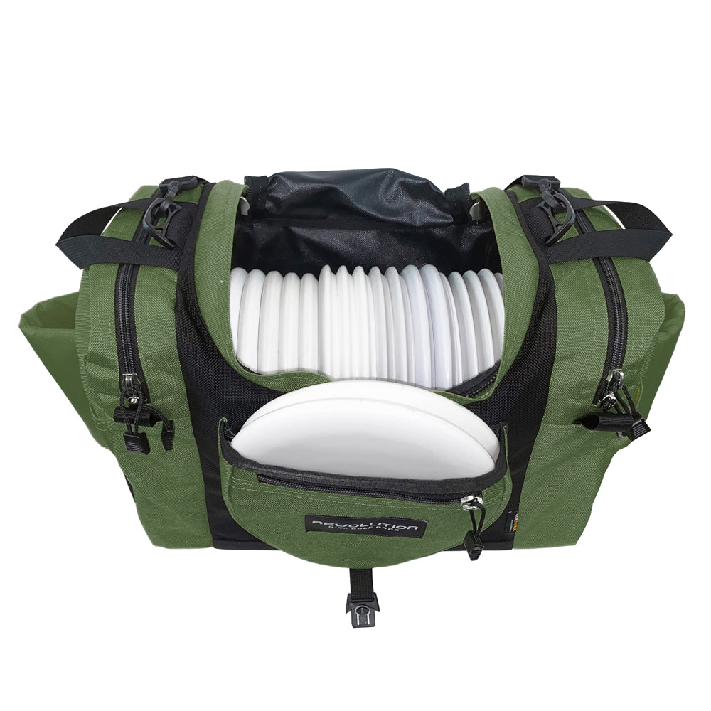 Revolution Carolina Team V3 Disc Golf Bag - Olive Green