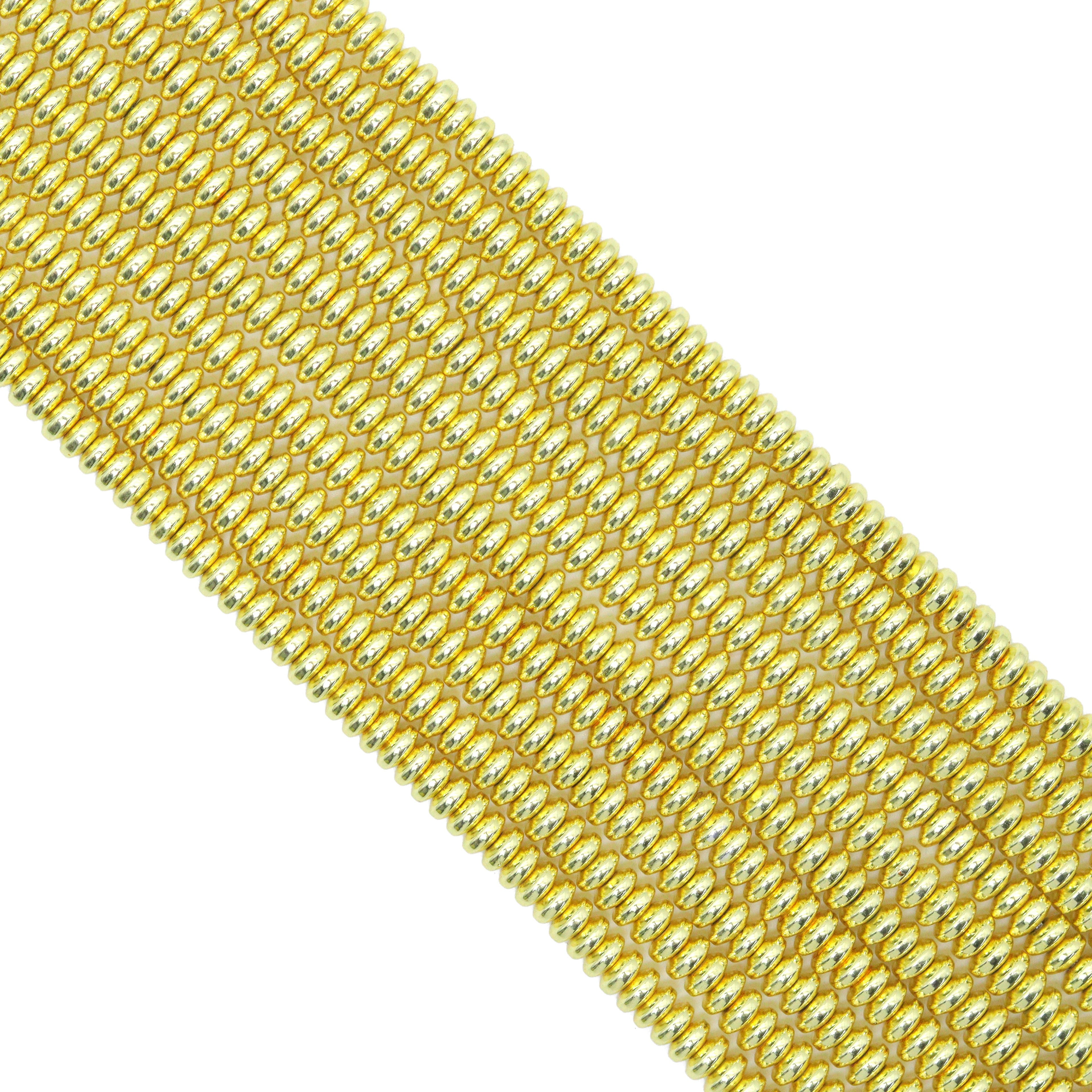 Natural Rose Gold Copper Color Hematite Beads, 3mm/4mm/6mm/8mm/10mm/12mm Round Smooth, 15-16inch Full Strand-Bright Rose Gold Beads, SKU#S2