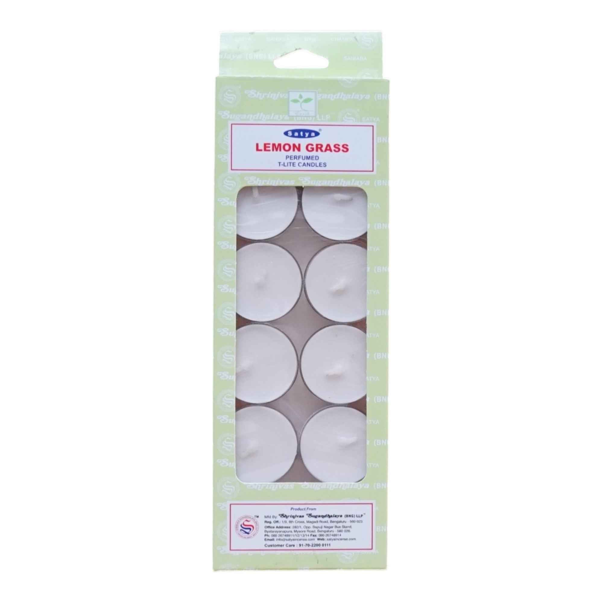 Lemongrass - Satya Tea Light Candles