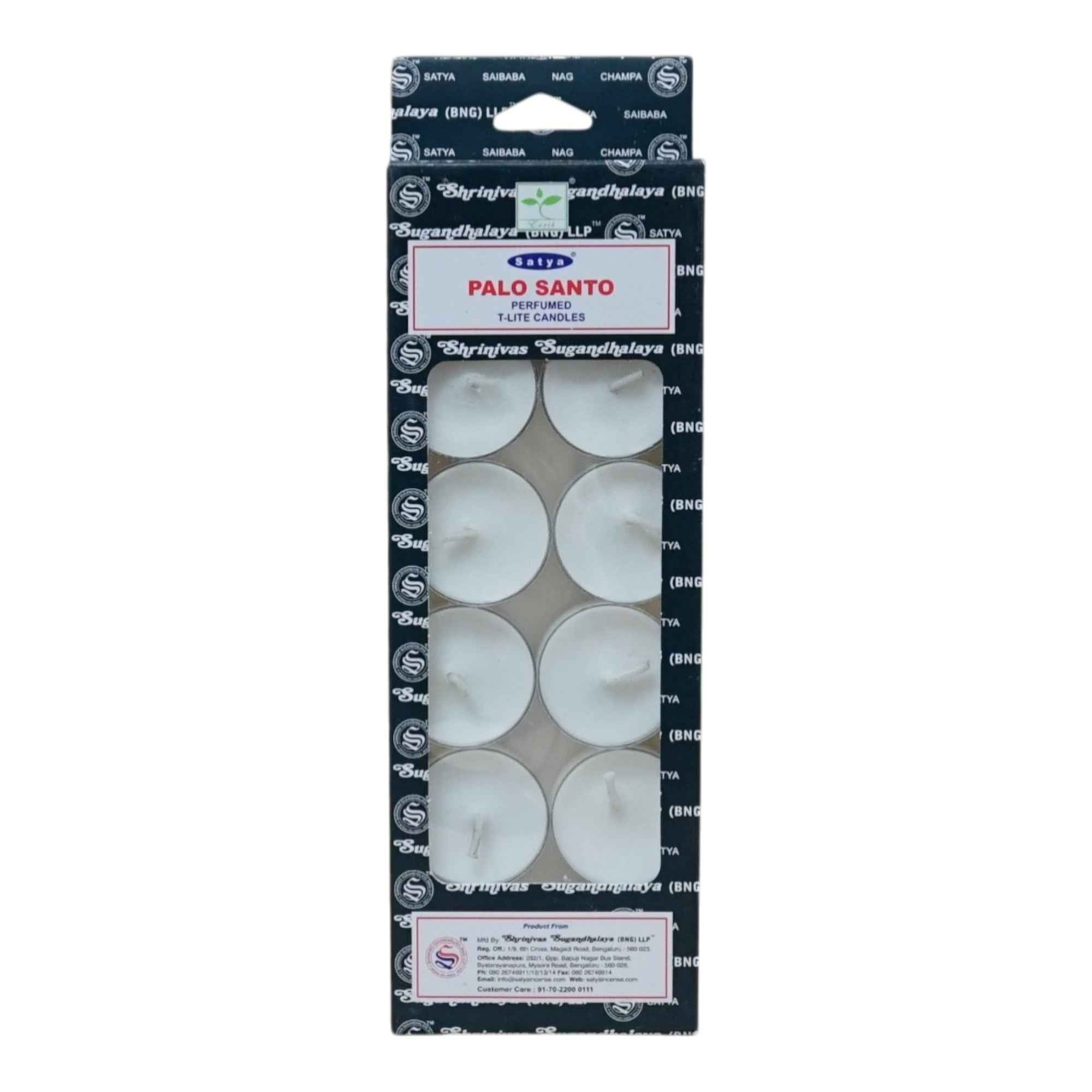 Palo Santo - Satya Tea Light Candles