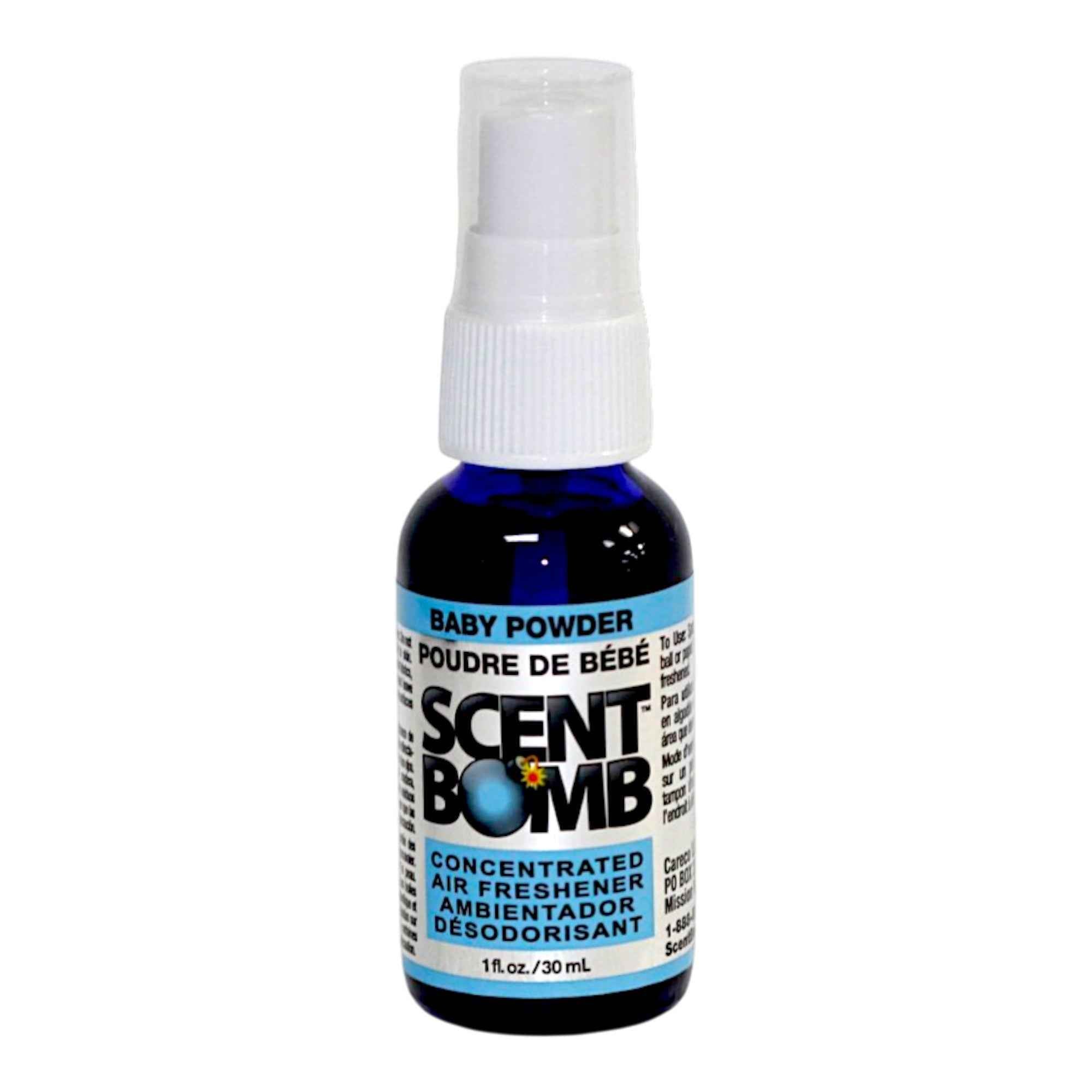Baby Powder - Scent Bomb Air Freshener 1oz Spray