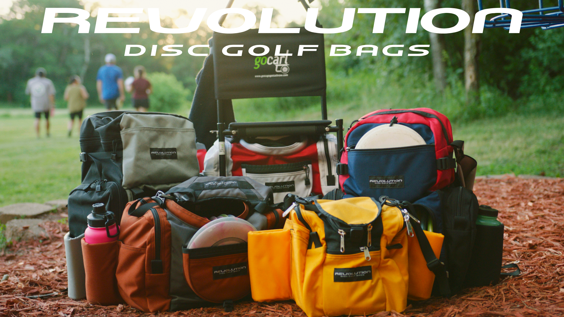 Revolution Carolina Team V3 Disc Golf Bag - Golden Dream