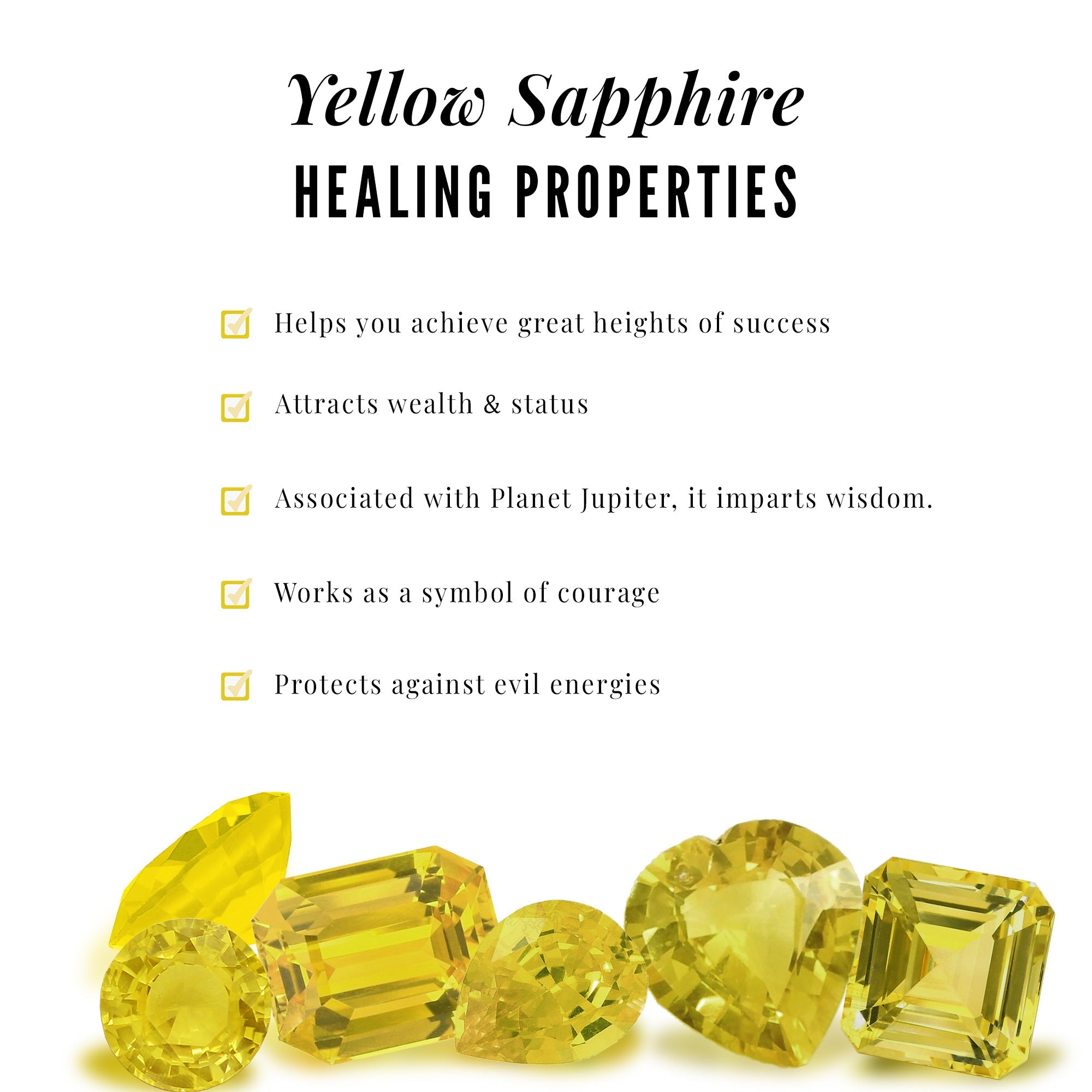 Round Cut 0.3 Carat Yellow Sapphire Bezel Set Necklace