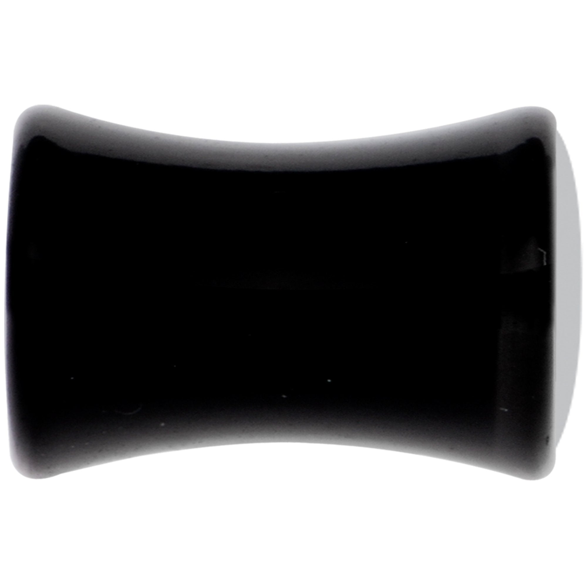 Black Acrylic Green Black Skull Saddle Plug Set 4G