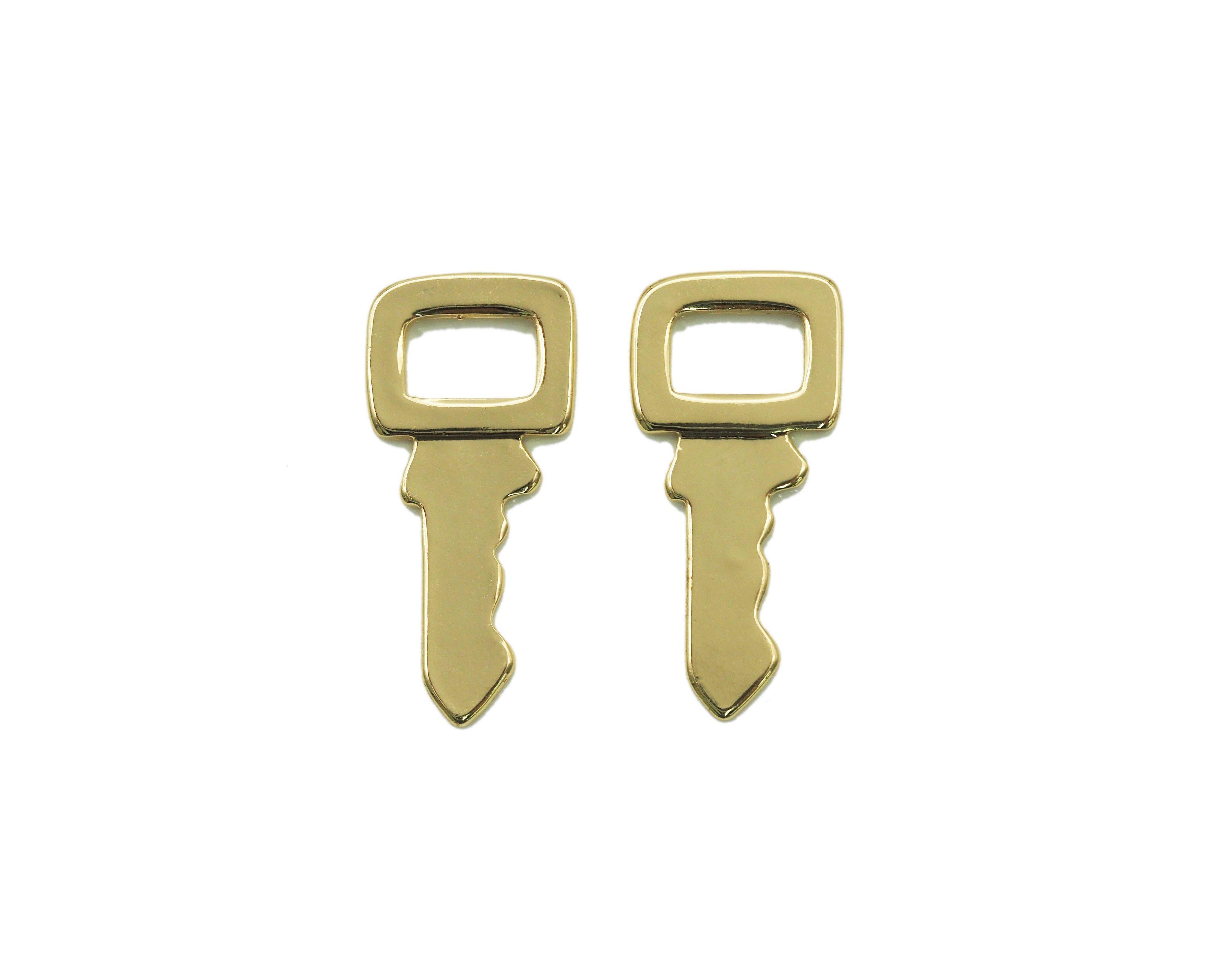 Gold Key Pendant, LD195