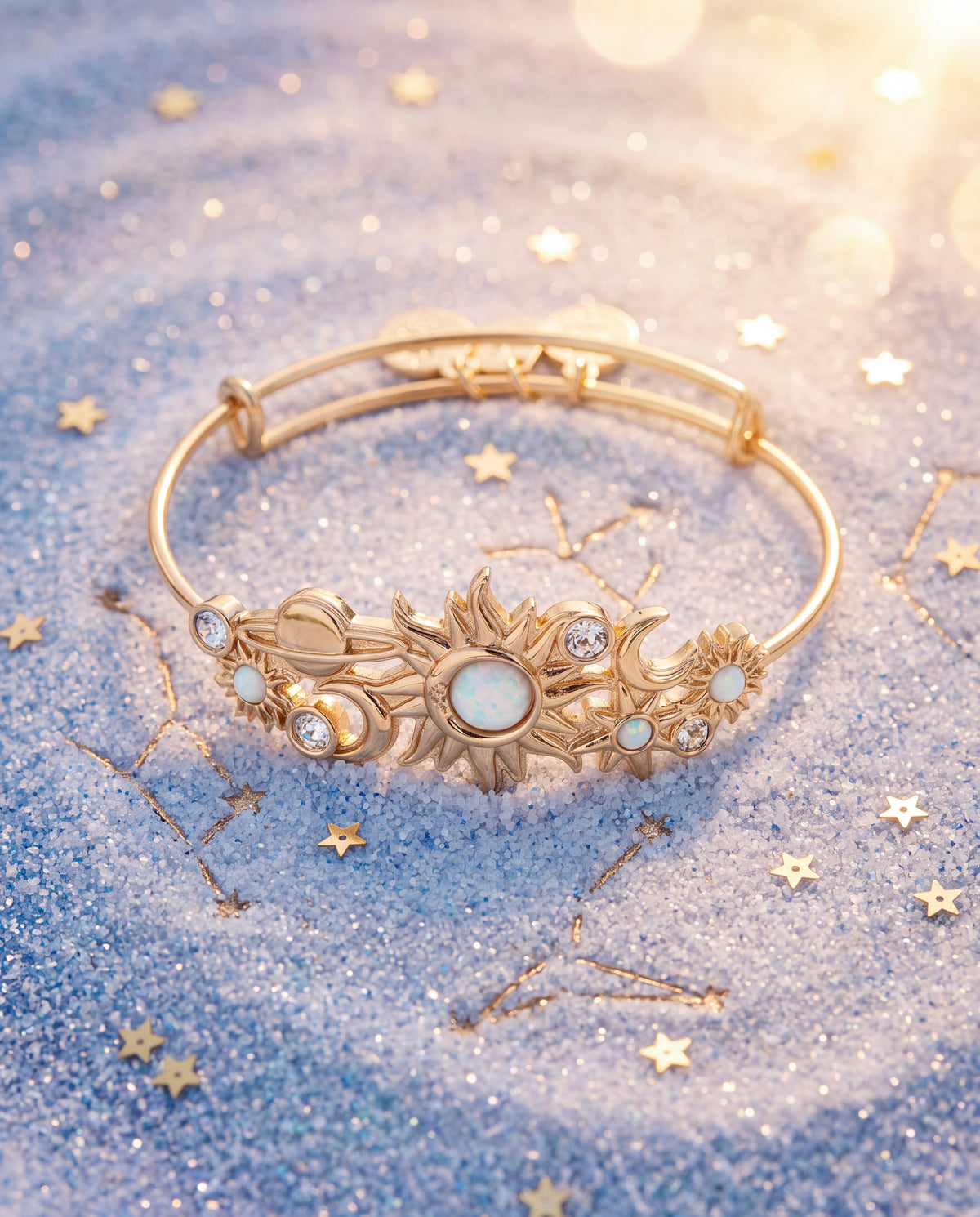 Celestial In-Line Bangle