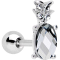 16G 1/4 Clear Gem Juicy Pineapple Cartilage Tragus Earring