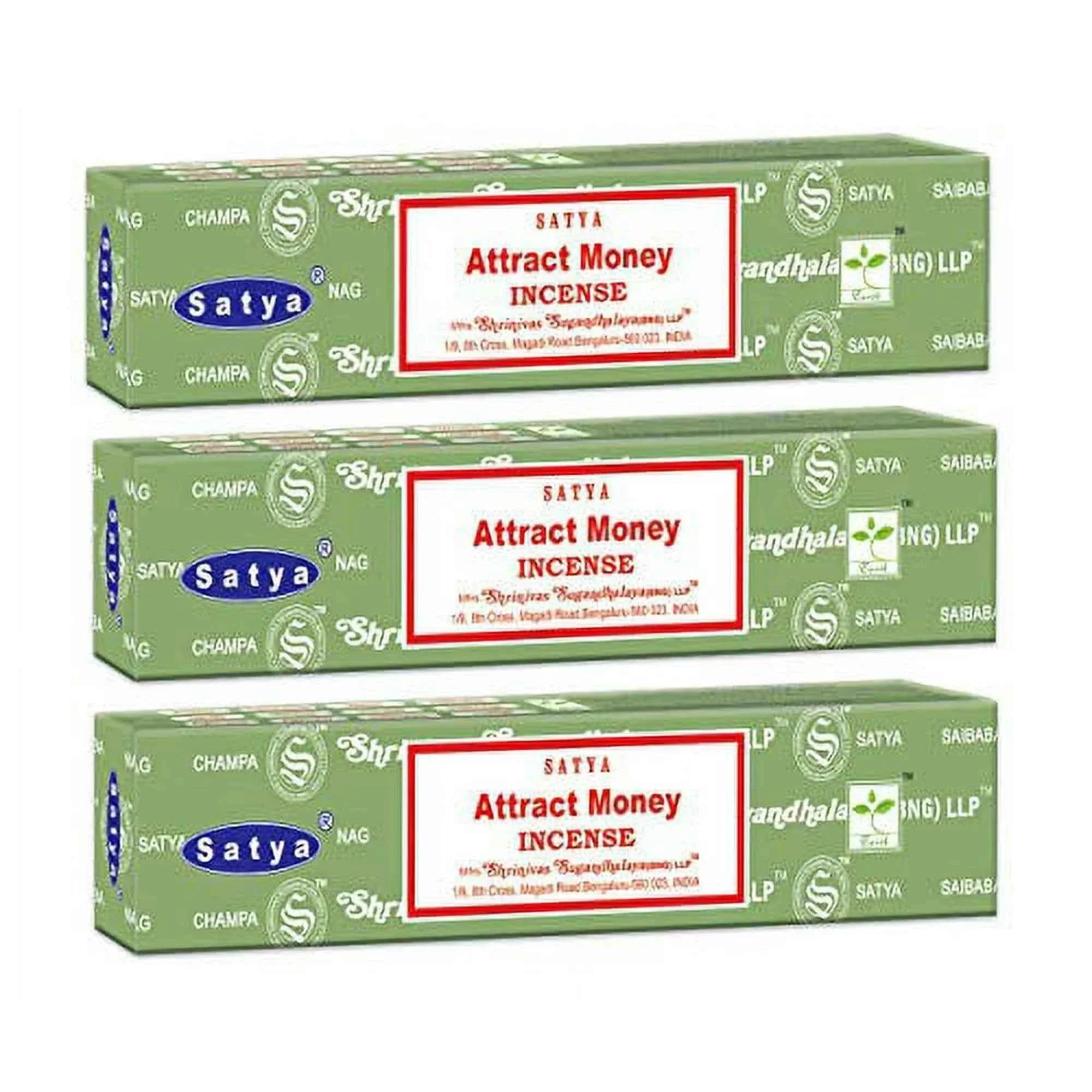 Attract Money Incense Full Box - Satya