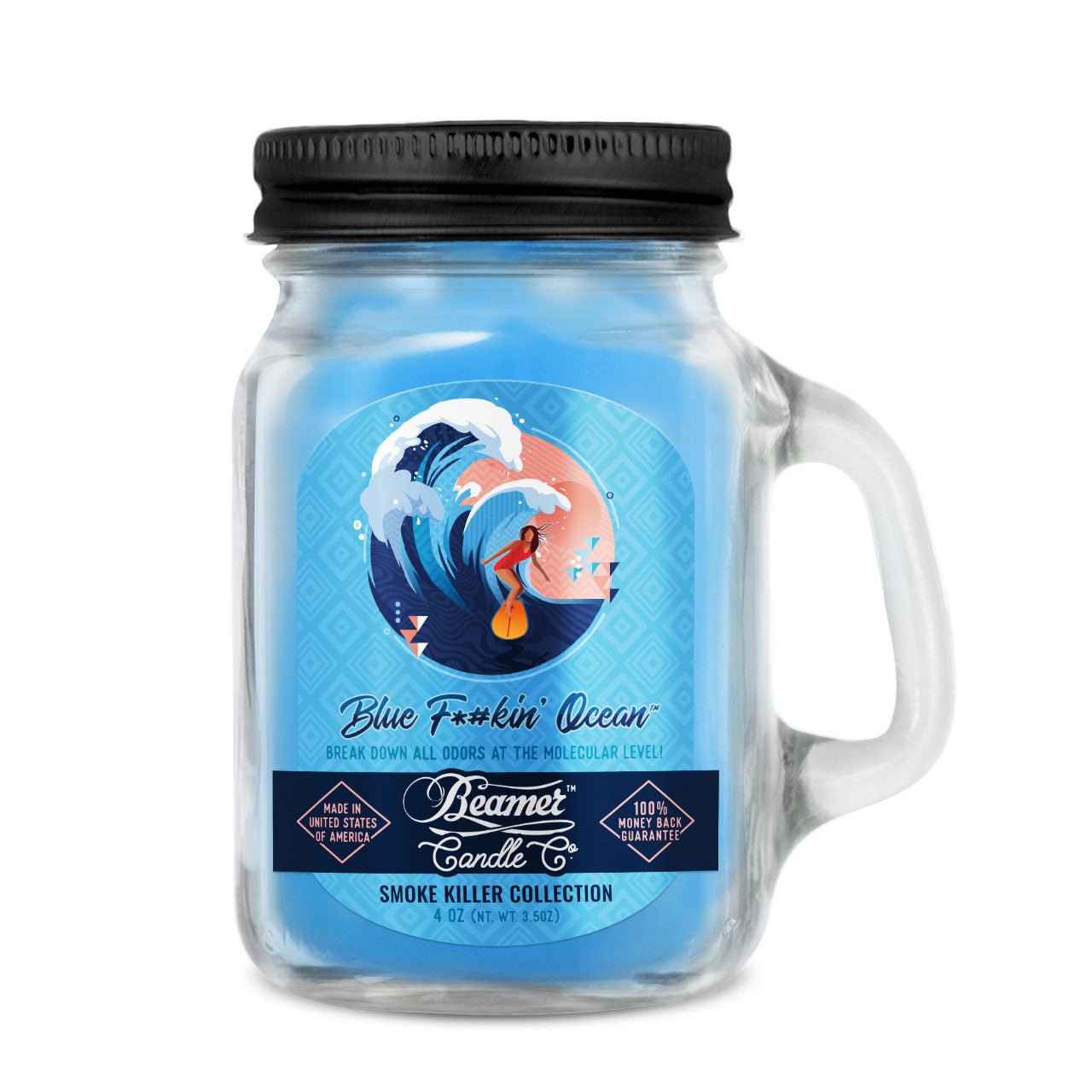 Blue F*#kin Ocean - Beamer Candle Co