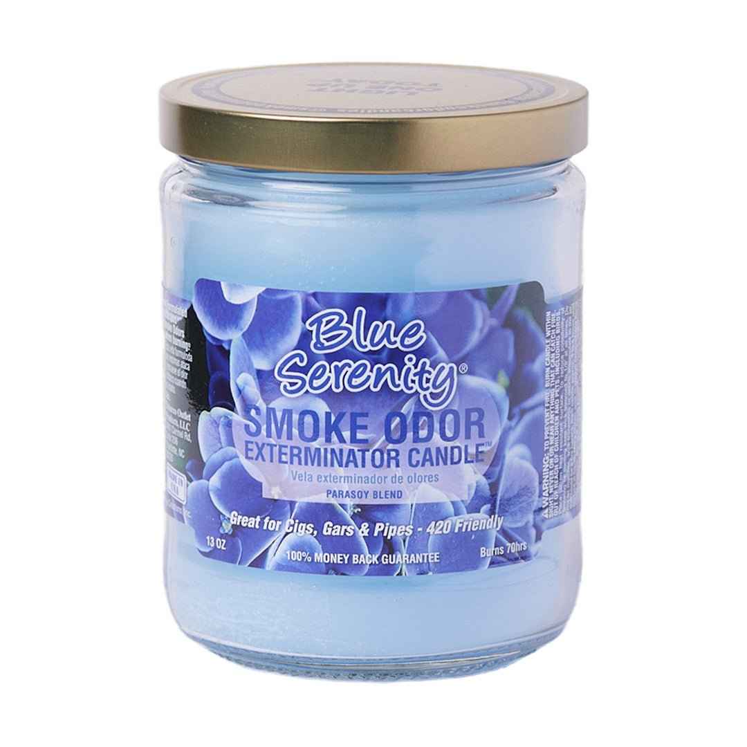 Blue Serenity Candle - Smoke Odor Exterminator