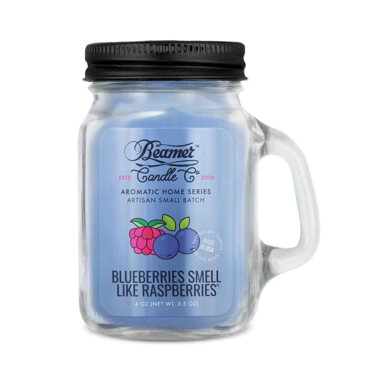 Blueberries Smell Like Raspberries - Beamer Candle Co