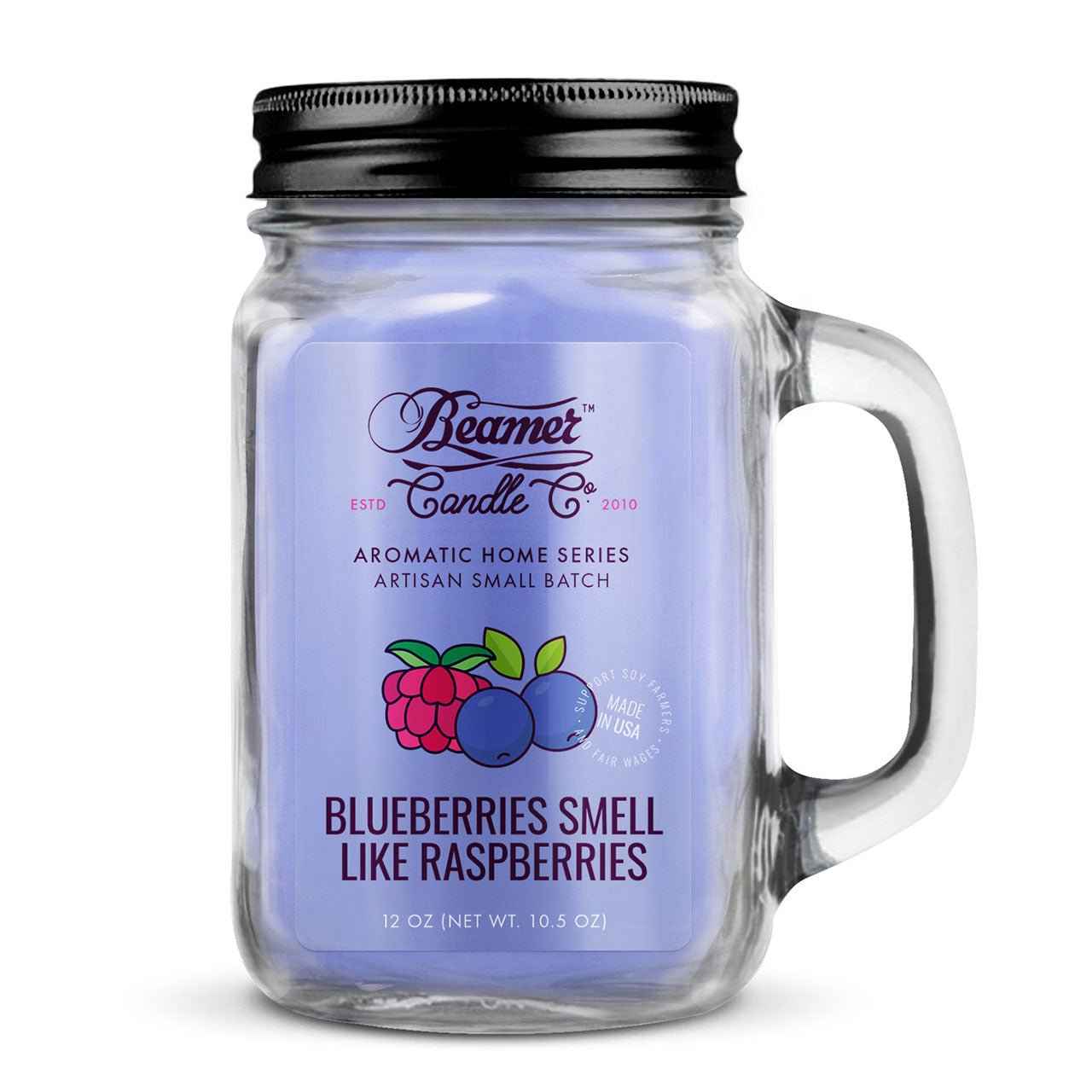 Blueberries Smell Like Raspberries - Beamer Candle Co