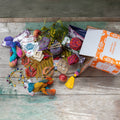 Fun in the Sun Recycled Sari Silk Yarn Bundle - Golden Ticket Giveaway
