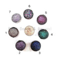 24mm LARGE Colored CZ Micro Pave Oval Beads, Focal Beads, CZ Pave Beads, Bronze/Green/Fuchsia/Cobalt Blue/Purple, Sku#GG12