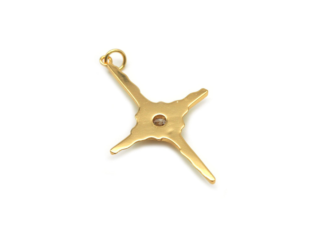 CZ Cross Pendant, SkU#Y626