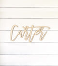 Personalized Custom Wood Name Sign