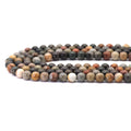 American Picture Jasper Round Smooth Beads, Sku#U1726