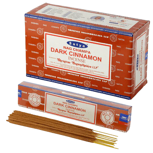 Dark Cinnamon Incense Full Box - Satya