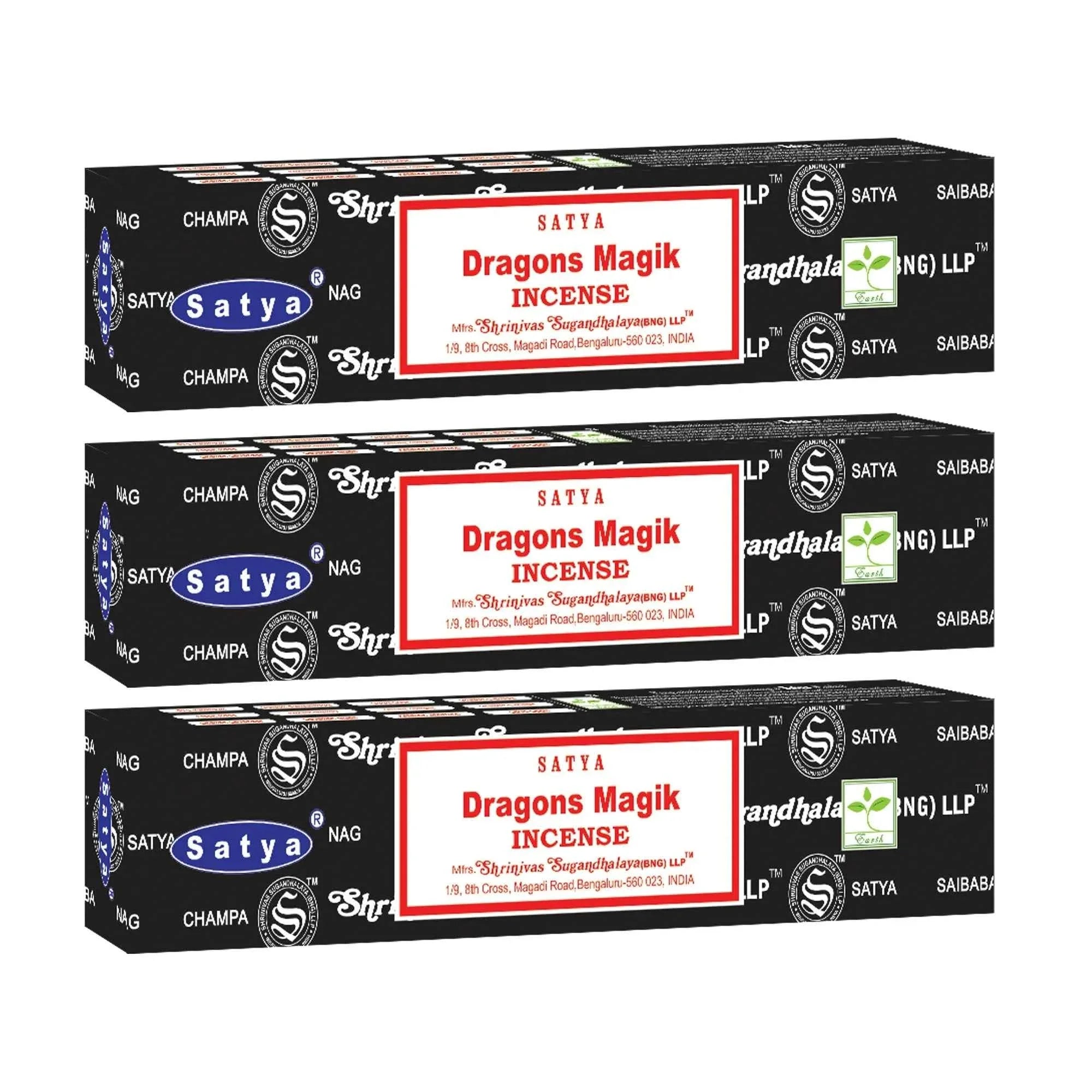 Dragon's Magik Incense Full Box - Satya