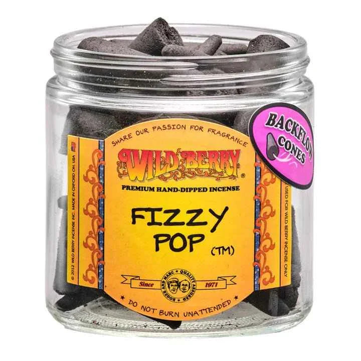 Fizzy Pop™ Wild Berry Backflow Cones