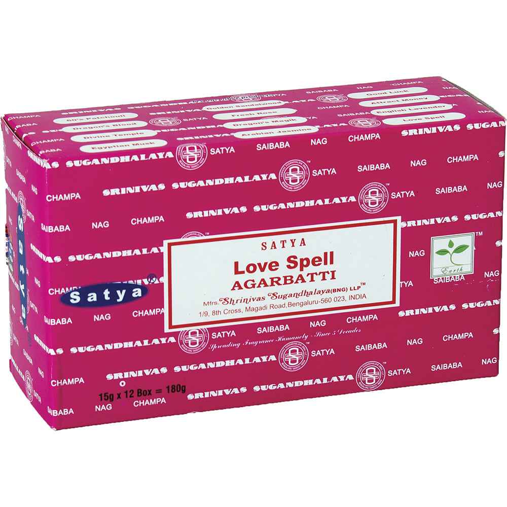 Love Spell Incense Full Box - Satya
