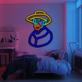 Van Gogh Metal Neon Wall Art- LN0103