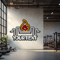 Custom GYM Metal Neon Wall Art- LN0221