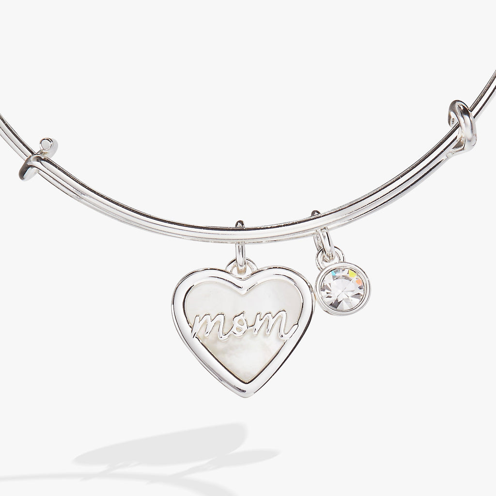 Mom Mother of Pearl Bangle