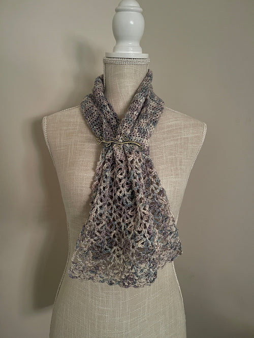 French Scarf Crochet Pattern