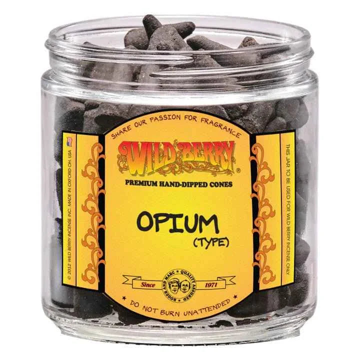 Opium (type) Wild Berry Traditional Cones