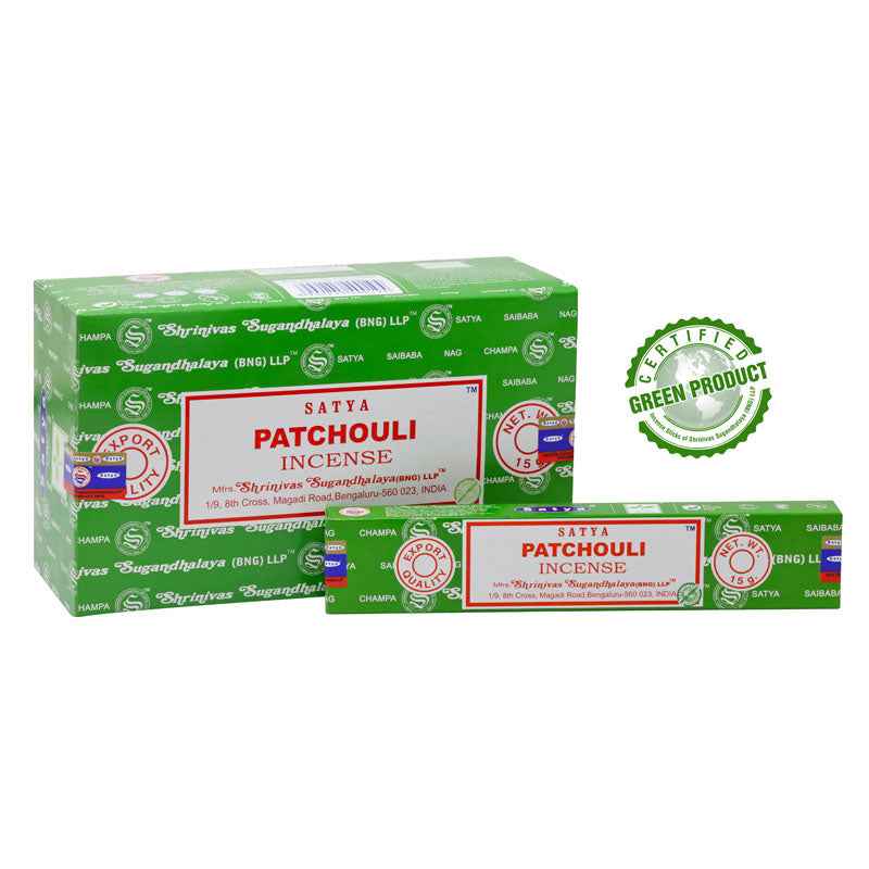Patchouli Incense Full Box - Satya
