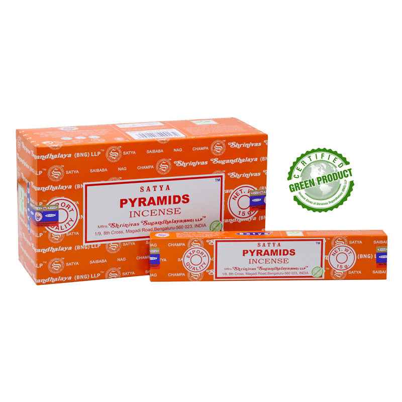 Pyramids Incense Full Box - Satya