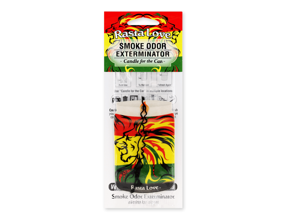 Rasta Love Car Freshener - Smoke Odor Exterminator