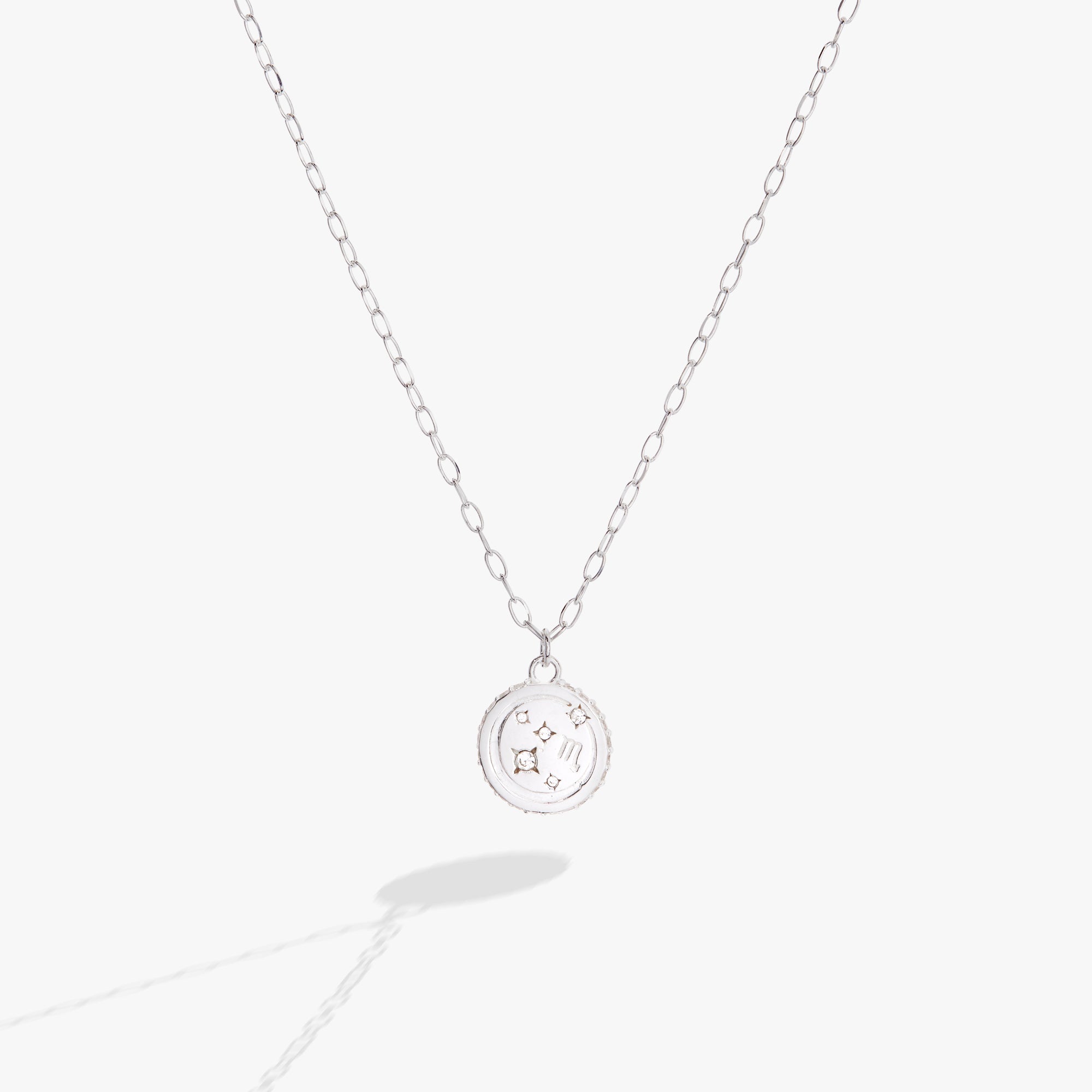 Scorpio Zodiac Precious Necklace