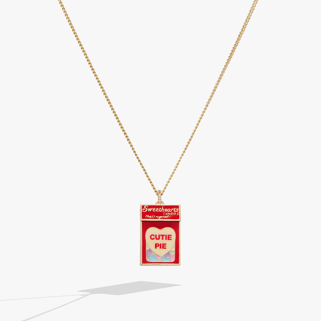 Sweethearts® Box Locket And Heart Charm Necklace