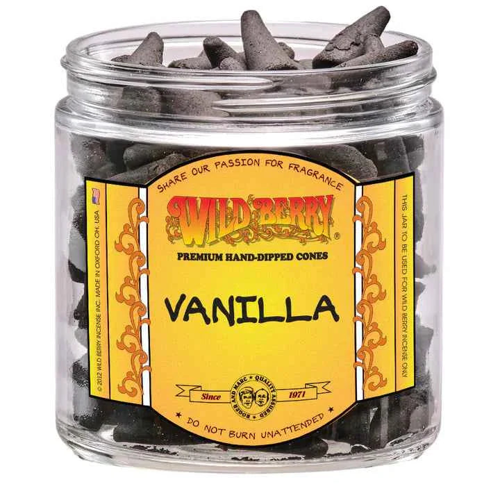 Vanilla Wild Berry Traditional Cones